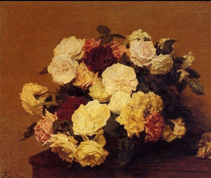 Henri Fantin-Latour Roses XII